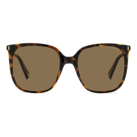 POLAROID MOD. PLD 6218_S acetate sunglasses for ladies, featuring stylish tortoiseshell frame.