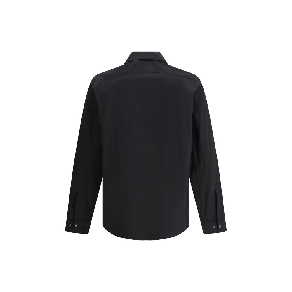 Paltò Black Polyester Coat