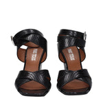 Paris Texas Black Leather Platforms PA-9257509880073-EU36/US6