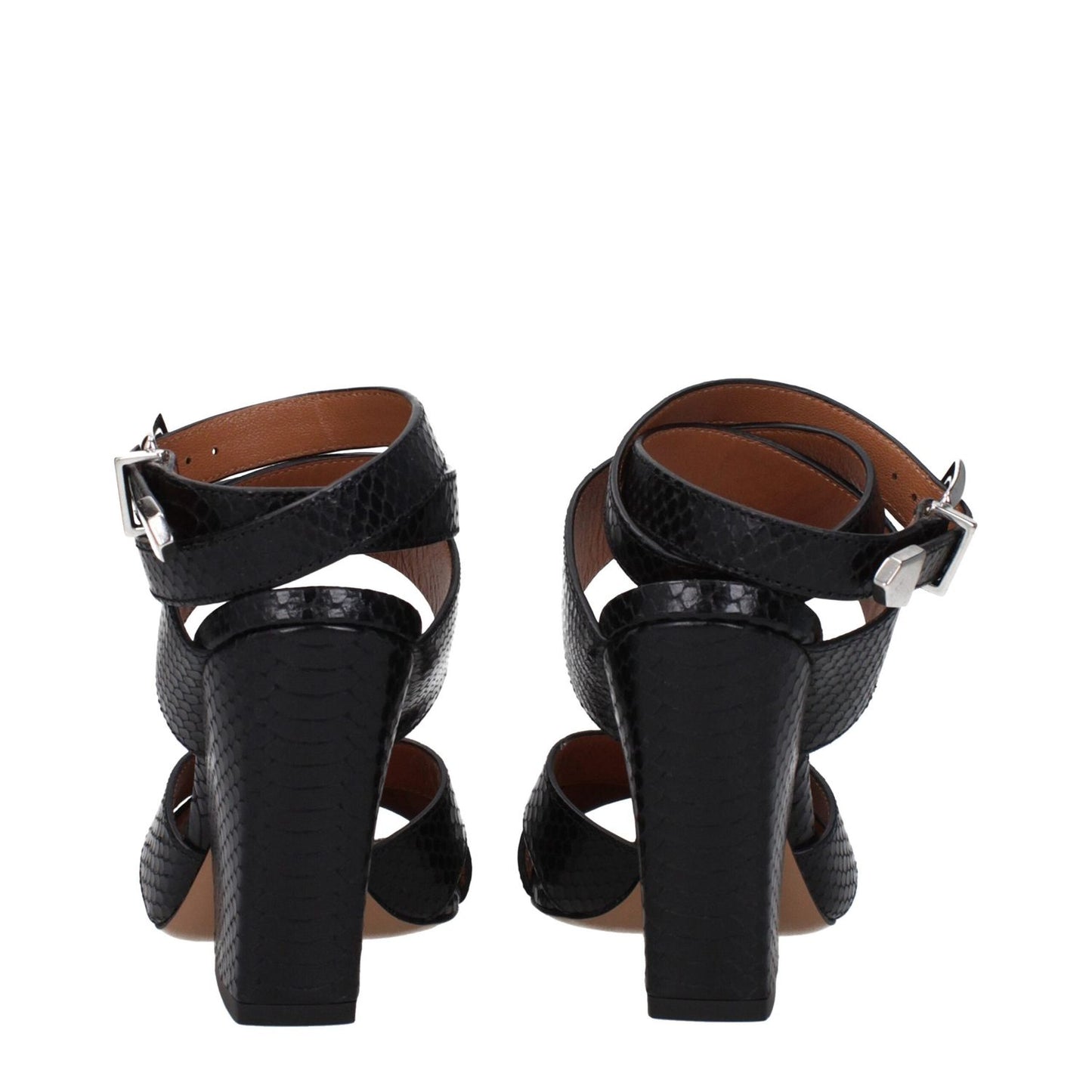 Paris Texas Black Leather Platforms PA-9257509880073-EU36/US6