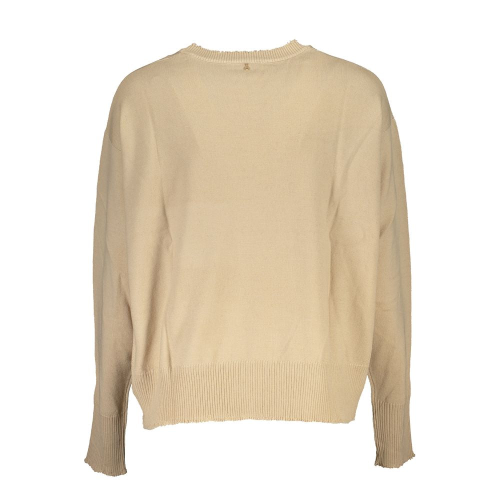 Patrizia Pepe Beige Fabric Sweater