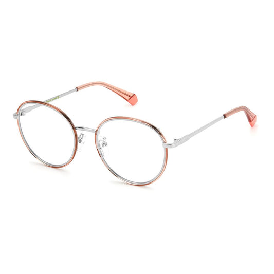 Polaroid Orange Metal Frames, women's glasses, model PLDD438G9F6, metal material, peach palladium color, size 52/19/145mm