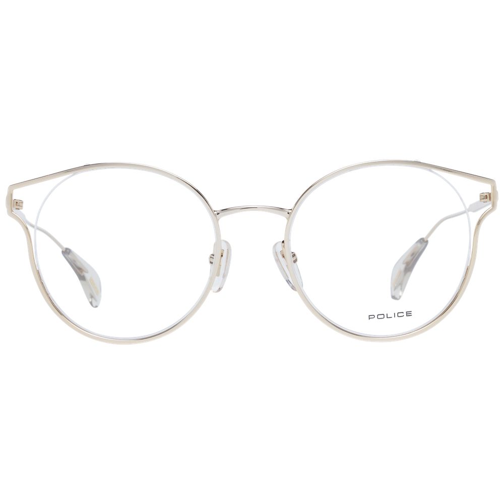 Police Rose Gold Metal & Plastic Glasses (Frames)