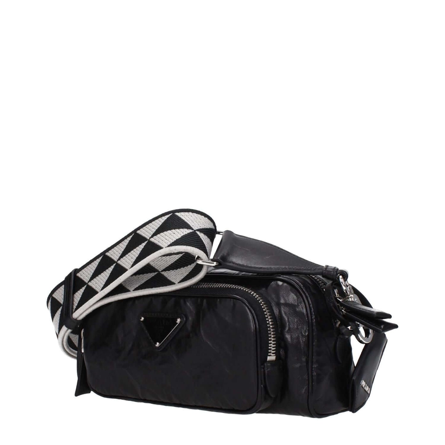 Prada Black Leather Crossbody Bag