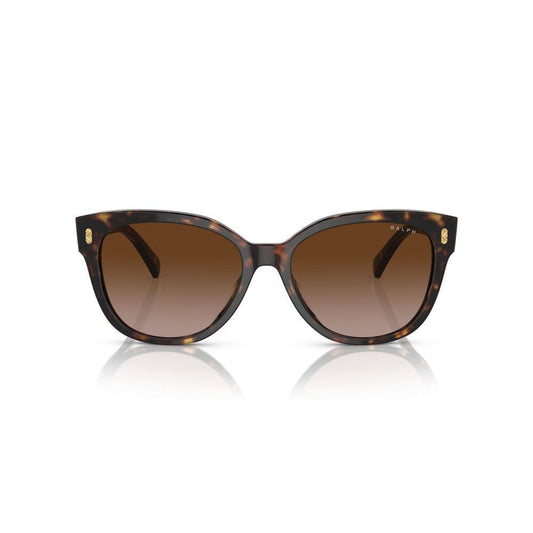 RALPH MOD. RA 5305U acetate sunglasses for ladies, featuring a stylish tortoiseshell design with brown lenses.