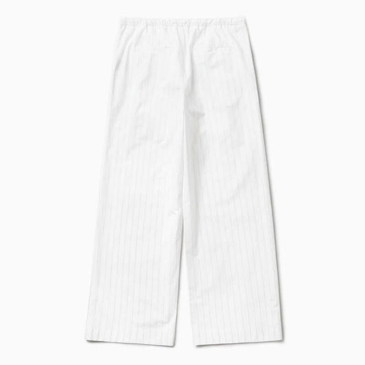 1989 STUDIO White striped boxy pants