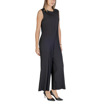 Sandro Ferrone Black Polyester Rompers