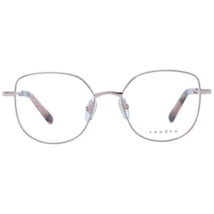 Sandro Rose Gold Stainless Steel Glasses (Frames)