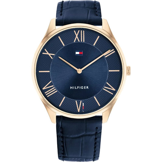 TOMMY HILFIGER Mod. 1710517 watch for gents with quartz analog movement, 43mm case, mineral dial, 3 ATM water resistance, official box.