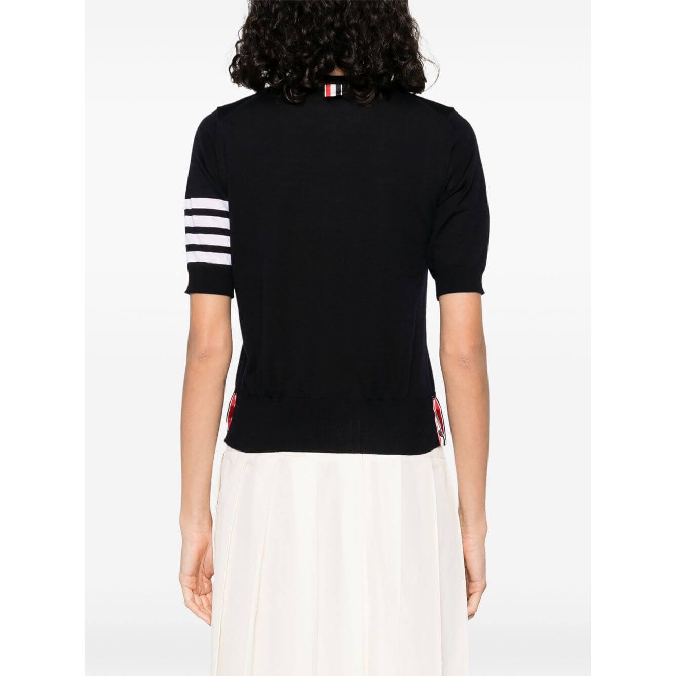Thom Browne Sweaters Blue Topwear