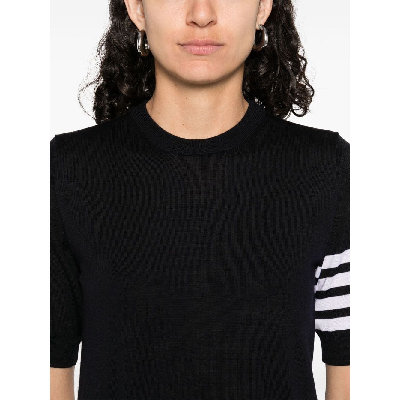 Thom Browne Sweaters Blue Topwear