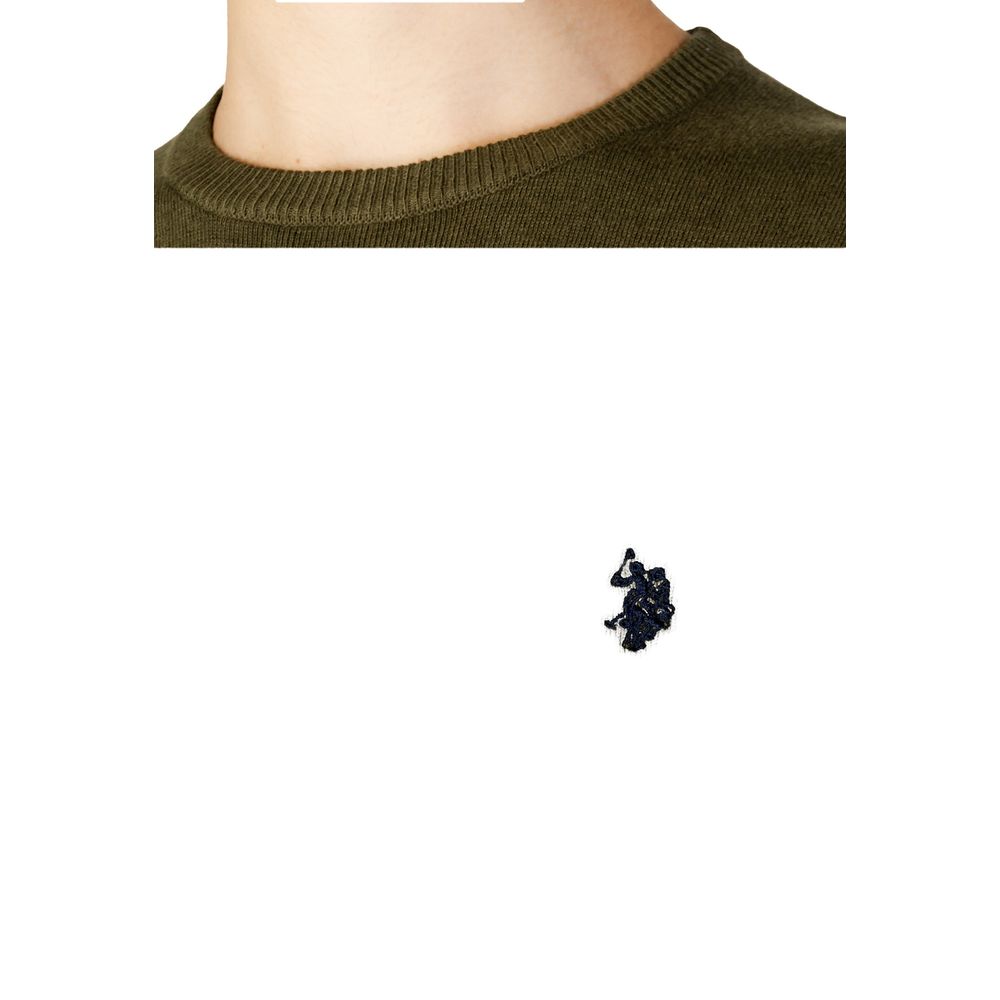U.S. POLO ASSN. Green Cotton Sweatshirt