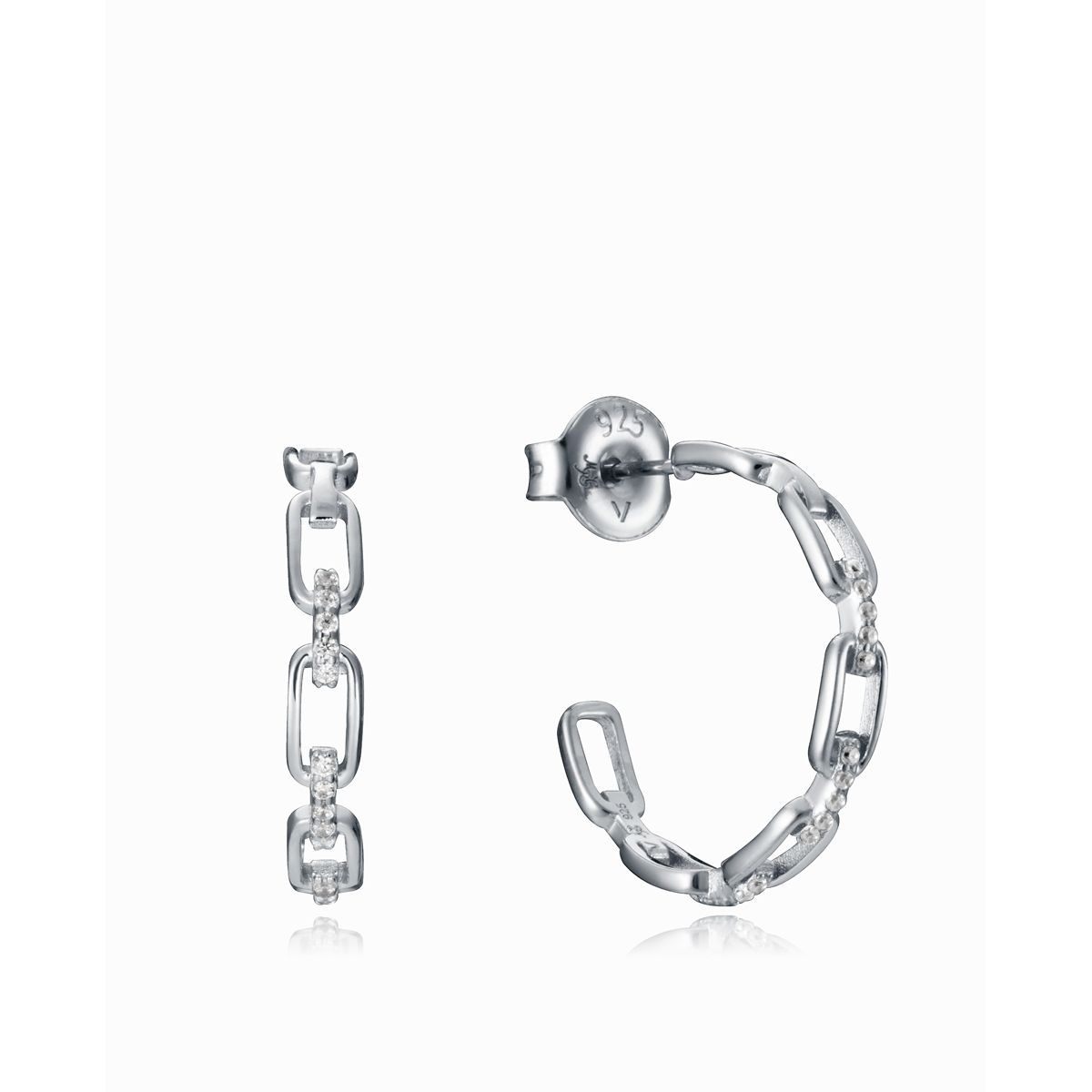 VICEROY JEWELS Mod. 13044E000-30 Silver 925° Earrings, Quartz Analog, 5 ATM Water Resistant, in Official Box