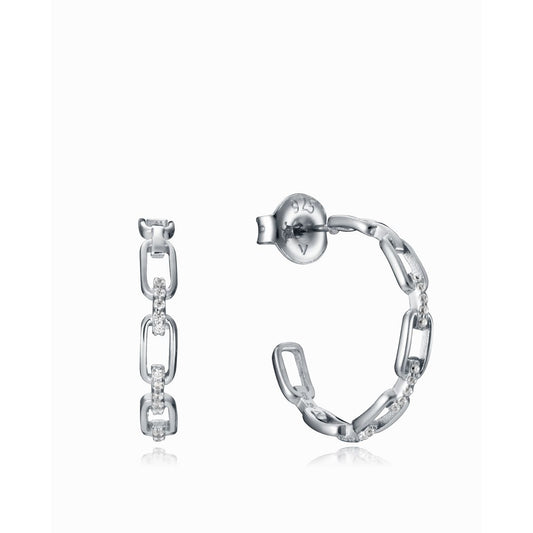 VICEROY JEWELS Mod. 13044E000-30 Silver 925° Earrings, Quartz Analog, 5 ATM Water Resistant, in Official Box