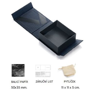 Luxury packaging for VICEROY JEWELS Mod. 30005P000-94 includes a box, warranty card, and pouch. Dimensions: 50x35 mm, 11x11x5 cm.