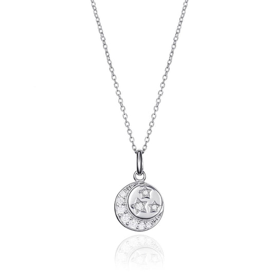 VICEROY JEWELS Mod. 71059C000-30 necklace for ladies in silver with star design, quartz movement, water resistant, in official packaging.
