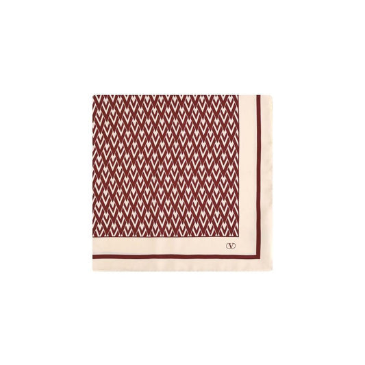 Valentino Garavani Toute la V silk Scarf