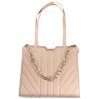 Valentino Rosa Polyurethane Womens Bag