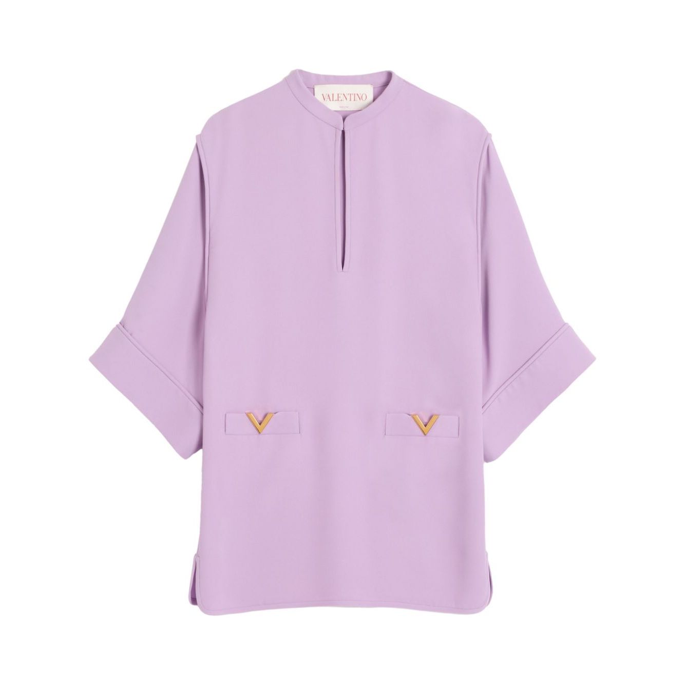 Valentino Vlogo silk mini dress