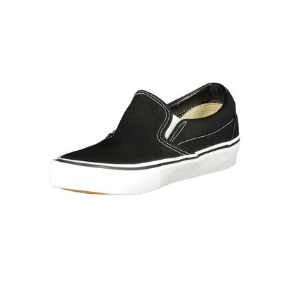 Vans Black Polyester Men Sneaker with elastic for skateboarding and casual wear