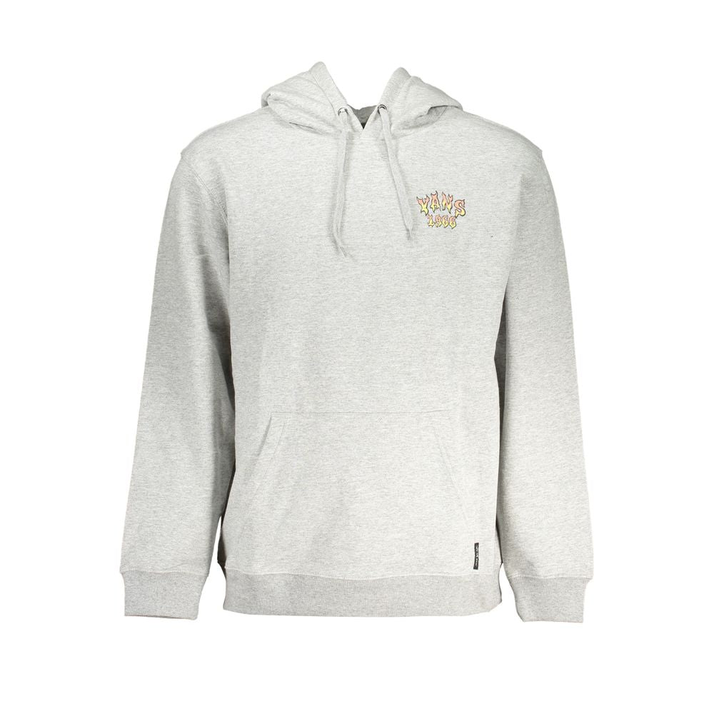 Vans Gray Cotton Men Sweatshirt