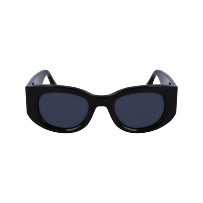 Victoria Beckham Black Acetate Sunglasses