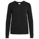 Vila Clothes Black Viscose Sweater VI-7867000009-IT38|XS