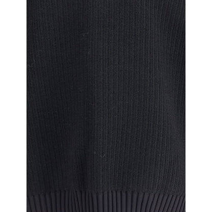 Y-3 Black Wool Sweatshirt