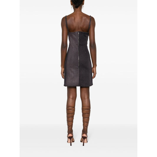 Y/PROJECT Dresses Black LDin,Spring - Summer 2024,Women,Women > Clothing,Women > Clothing > Dresses,Yes Eu Y/Project 107DR002BLACKPURPLE