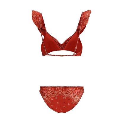 Zimmermann Red Polyamide Bikini