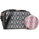 Valentino by Mario Valentino Tracolla TONIC-VBS69904_NERO-MULTI:365868